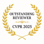 🎉 I was recognized as the outstanding reviewer for CVPR 2025